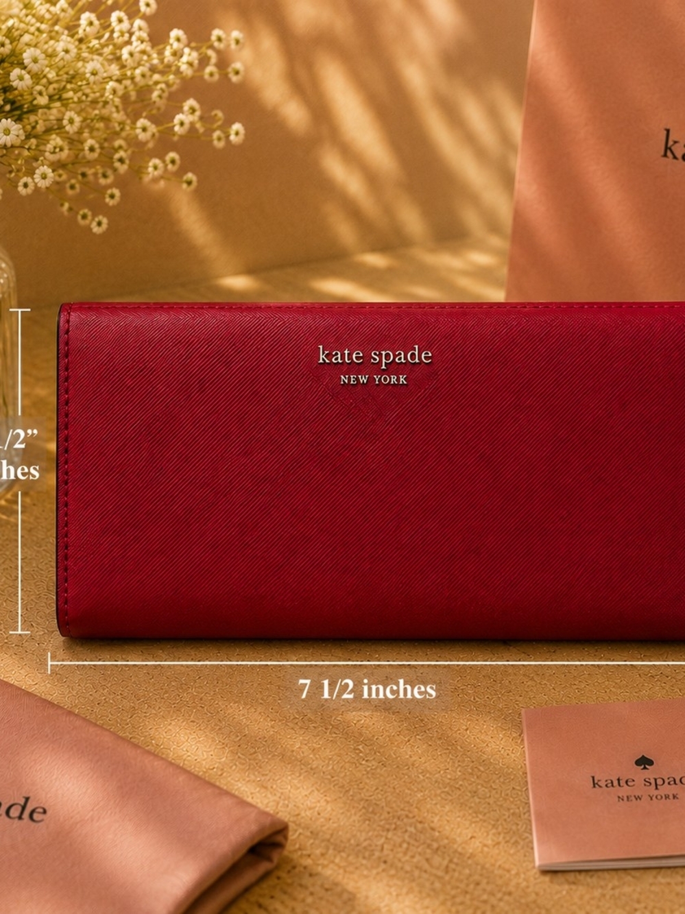 Kate Spade New York Staci Large Slim Bifold Wallet